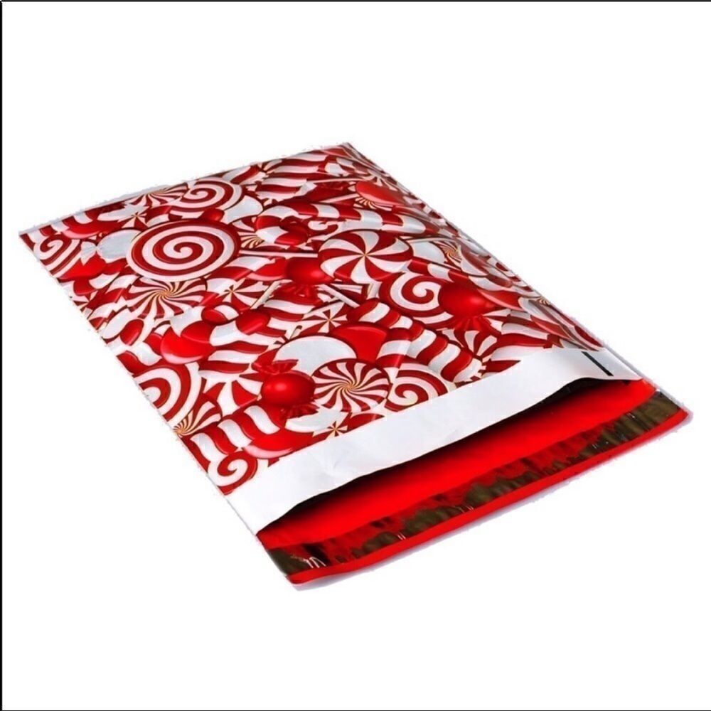 Poly Mailers MIX 6x9 10x13 35 pieces stickers and insert card